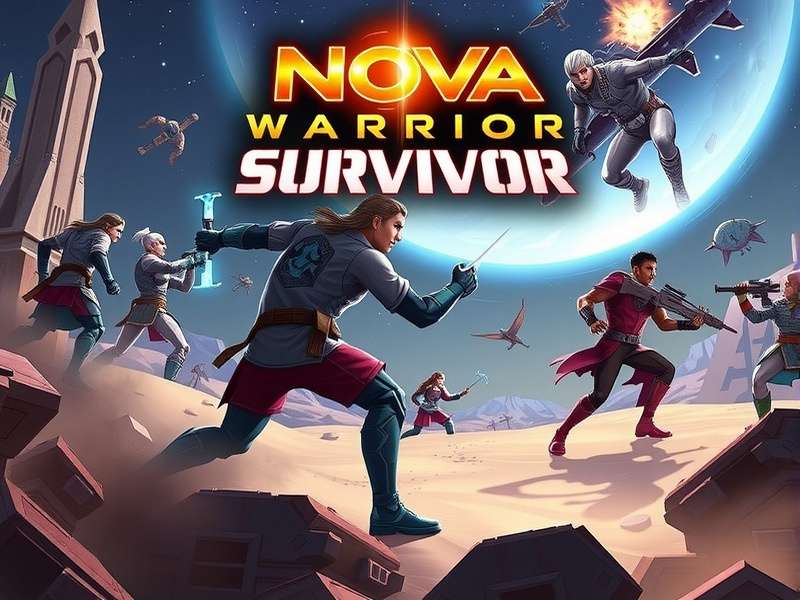 Nova Warrior Universe Survivor Game Banner